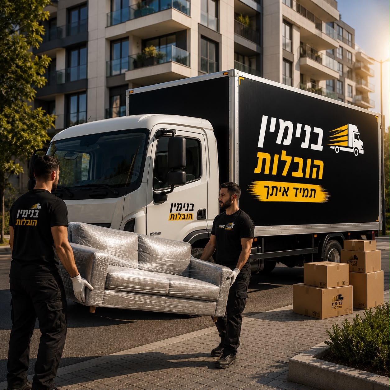 משאית בנימין הובלות